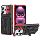 Xiaomi Redmi Note 14 5G Kickstand Card Case [Red]