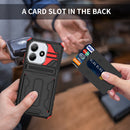 Xiaomi Redmi Note 14 5G Kickstand Card Case [Red]