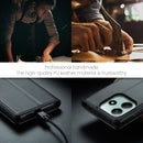 Xiaomi Redmi Note 14 5G CaseMe Retro Wallet Case [Black]