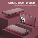 Xiaomi Redmi Note 14 5G CaseMe Retro Wallet Case [Maroon]