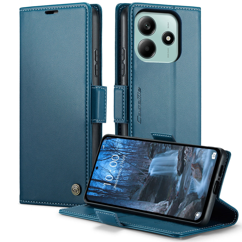 Xiaomi Redmi Note 14 5G CaseMe Retro Wallet Case [Navy]