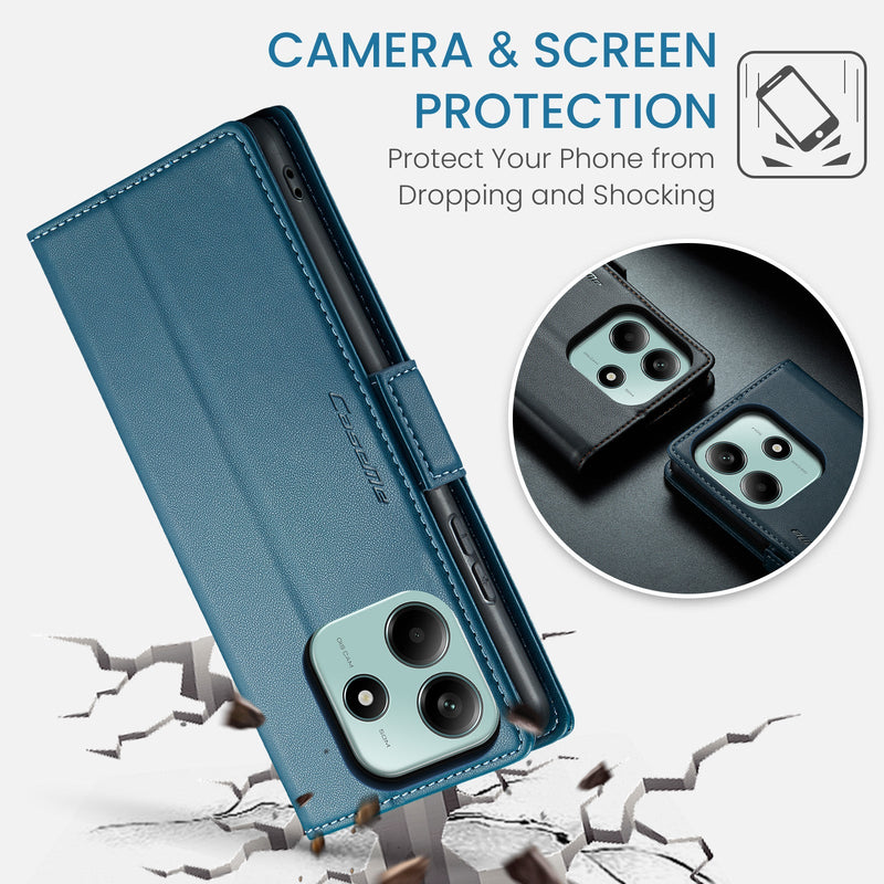 Xiaomi Redmi Note 14 5G CaseMe Retro Wallet Case [Navy]