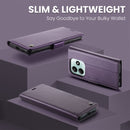 Xiaomi Redmi Note 14 5G CaseMe Retro Wallet Case [Purple]