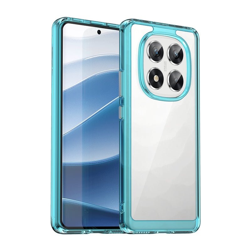 Xiaomi Redmi Note 14 Pro 5G Soft TPU Bumper Case [Clear Blue]