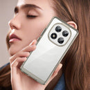 Xiaomi Redmi Note 14 Pro 5G Soft TPU Bumper Case [Clear Grey]