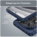 Xiaomi Redmi Note 14 Pro 5G Carbon Fibre Brushed Case [Navy]