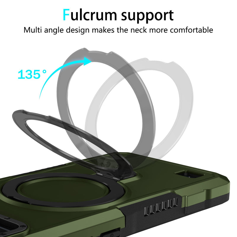 Xiaomi Redmi Note 14 Pro 5G Case Ring Kickstand [Green]