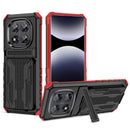 Xiaomi Redmi Note 14 Pro 5G Kickstand Card Case [Red]