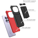 Xiaomi Redmi Note 14 Pro 5G Kickstand Card Case [Red]