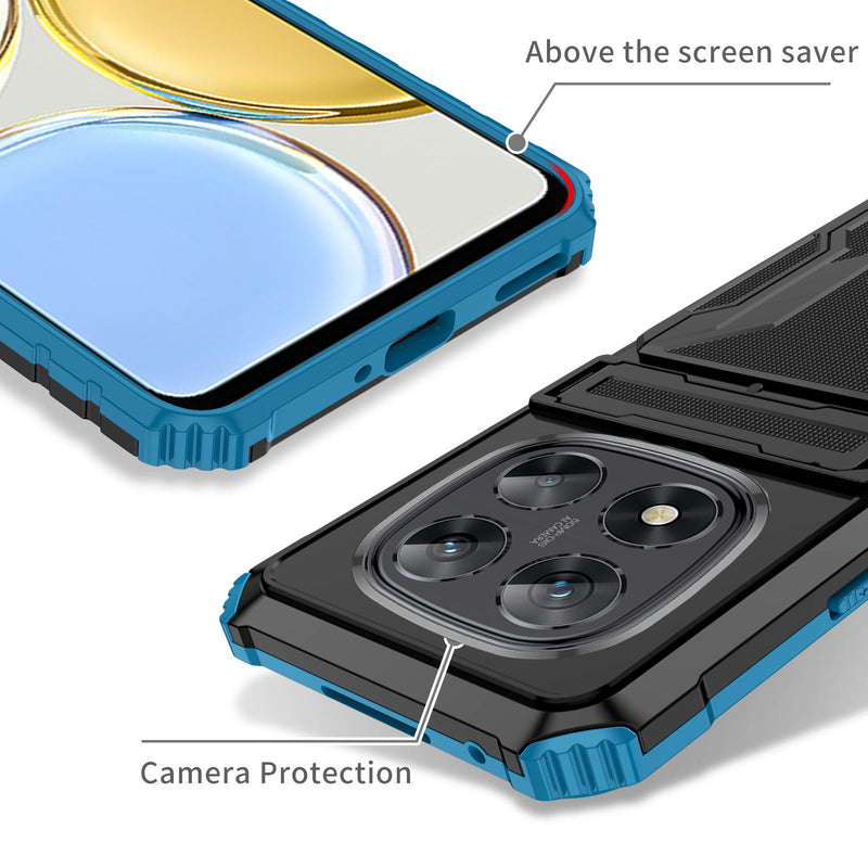 Xiaomi Redmi Note 14 Pro 5G Kickstand Card Case [Navy]