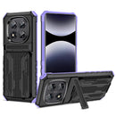 Xiaomi Redmi Note 14 Pro 5G Kickstand Card Case [Purple]