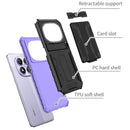 Xiaomi Redmi Note 14 Pro 5G Kickstand Card Case [Purple]