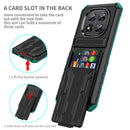 Xiaomi Redmi Note 14 Pro 5G Kickstand Card Case [Teal]