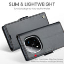 Xiaomi Redmi Note 14 Pro 5G CaseMe Retro Wallet Case [Black]