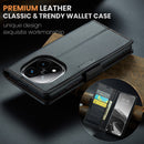 Xiaomi Redmi Note 14 Pro 5G CaseMe Retro Wallet Case [Black]