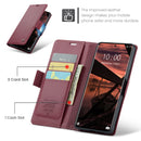 Xiaomi Redmi Note 14 Pro 5G CaseMe Retro Wallet Case [Maroon]