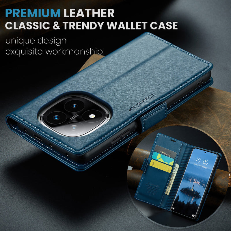 Xiaomi Redmi Note 14 Pro Plus 5G CaseMe Retro Wallet Case [Navy]