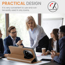 Xiaomi Redmi Note 14 Pro 5G CaseMe Retro Wallet Case [Brown]