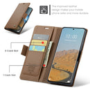 Xiaomi Redmi Note 14 Pro 5G CaseMe Retro Wallet Case [Brown]