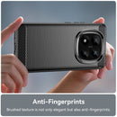 Xiaomi Redmi Note 14 Pro Plus 5G Carbon Fibre Brushed Case [Black]