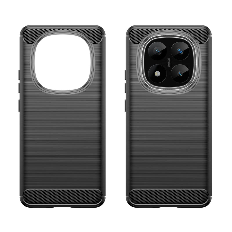 Xiaomi Redmi Note 14 Pro Plus 5G Carbon Fibre Brushed Case [Black]