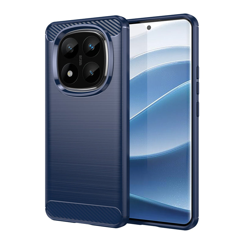Xiaomi Redmi Note 14 Pro Plus 5G Carbon Fibre Brushed Case [Navy]