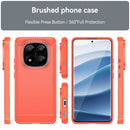 Xiaomi Redmi Note 14 Pro Plus 5G Carbon Fibre Brushed Case [Red]