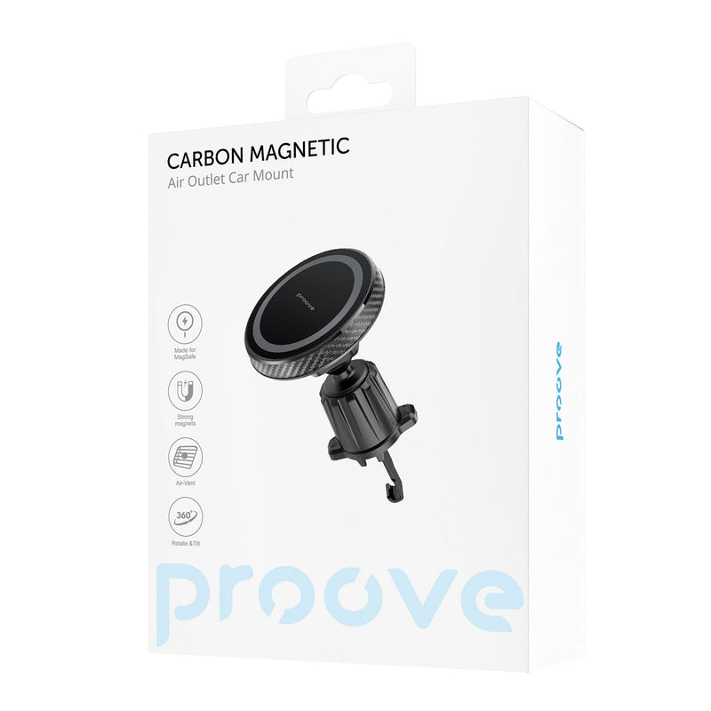 Proove Carbon MagSafe Air Vent Car Holder