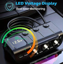 PD Fast Charging Car Lighter Adapter Splitter Cigarette Lighter Socket