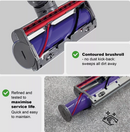 Direct Drive Brush Head Motorhead Cleaner Head for Dyson V7 V8 V10 V11 V15 SV12