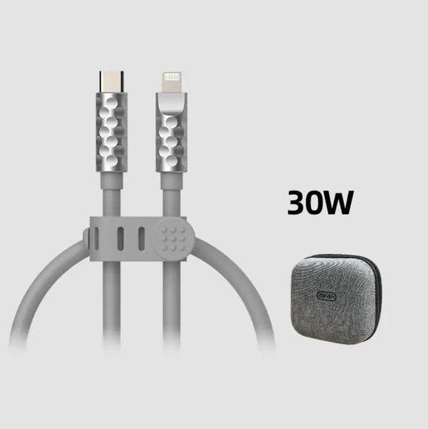 USB-C/Type-C to iP Lightning 30W Fast Charging Data Cable 1.5m