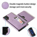 Samsung Note 10 Case Back Flip Wallet PU Leather Cover with Card Slots