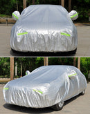3XXL Aluminum Waterproof Outdoor Car Cover Double Thick Rain UV Resistant