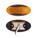 10X 10V-30V Amber Clearance Lights Side Marker Led Trailer Truck Lorry Lamp