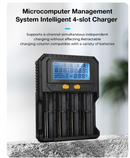 Smart Battery Charger 4 Slots