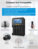 Smart Battery Charger 4 Slots