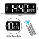 38.7cm Digital Wall Clock