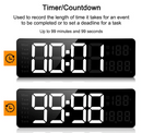 38.7cm Digital Wall Clock