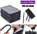 Tyre Repair Plugs 100PCS Black