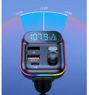 Bluetooth FM Transmitter Car Charger Adapter