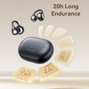 Clip-On TWS Earbuds Non-In-Ear Sport Earphones