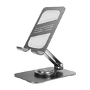 Metal Phone Stand 360 rotatable Foldable for Table Desk