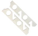 4 Rod Holder Rack - White