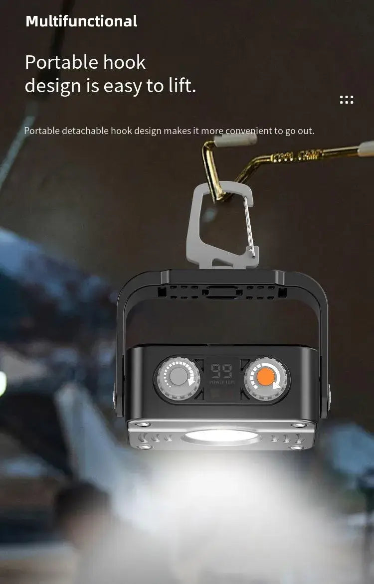 Multi-Functional COB LED Floodlight Camping Light Lantern