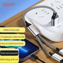 USB Male to Dual USB Female Adapter
