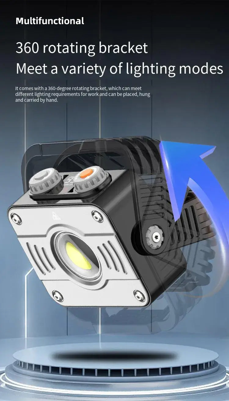 Multi-Functional COB LED Floodlight Camping Light Lantern