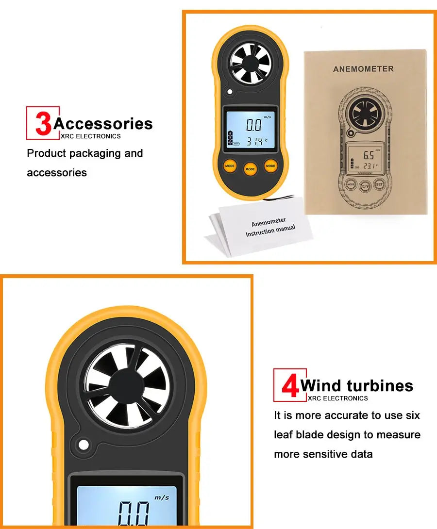 Portable Anemometer