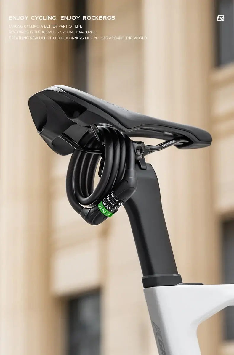Bike Lock Strong Anti-Theft Combination Cable for Bike