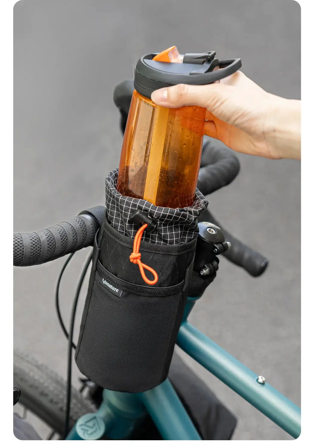 Bicycle Handlebar Water Bottle Bag Drink Cup Holder for MTB