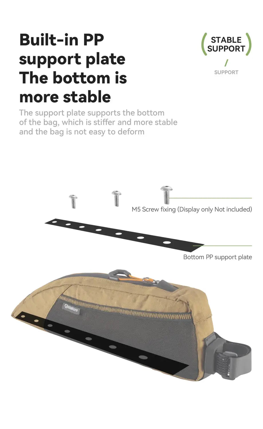 Cycling Top Tube Bag Front Frame Pouch for MTB & Road Bike